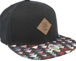 Inka Delta Rev Black Snapback - Djinns