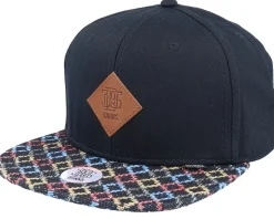 Inka Tag Rev. Black Snapback - Djinns