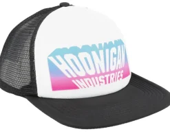 Invade White/Black Trucker - Hoonigan