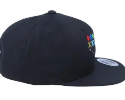 Invasion From Space Black Snapback - Gamerz
