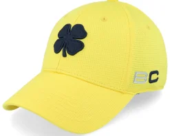 Iron X Sunshine Yellow/3D Navy Clover Flexfit - Black Clover