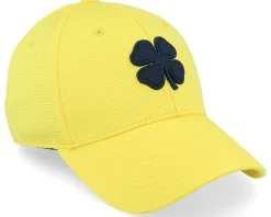 Iron X Sunshine Yellow/3D Navy Clover Flexfit - Black Clover