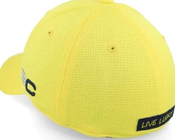 Iron X Sunshine Yellow/3D Navy Clover Flexfit - Black Clover