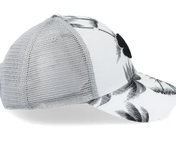 Island Luck 9 White/Black Trucker - Black Clover