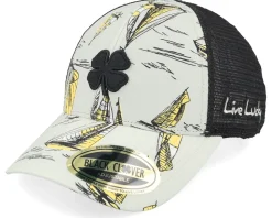 Island Luck Mint Green/Black Trucker - Black Clover