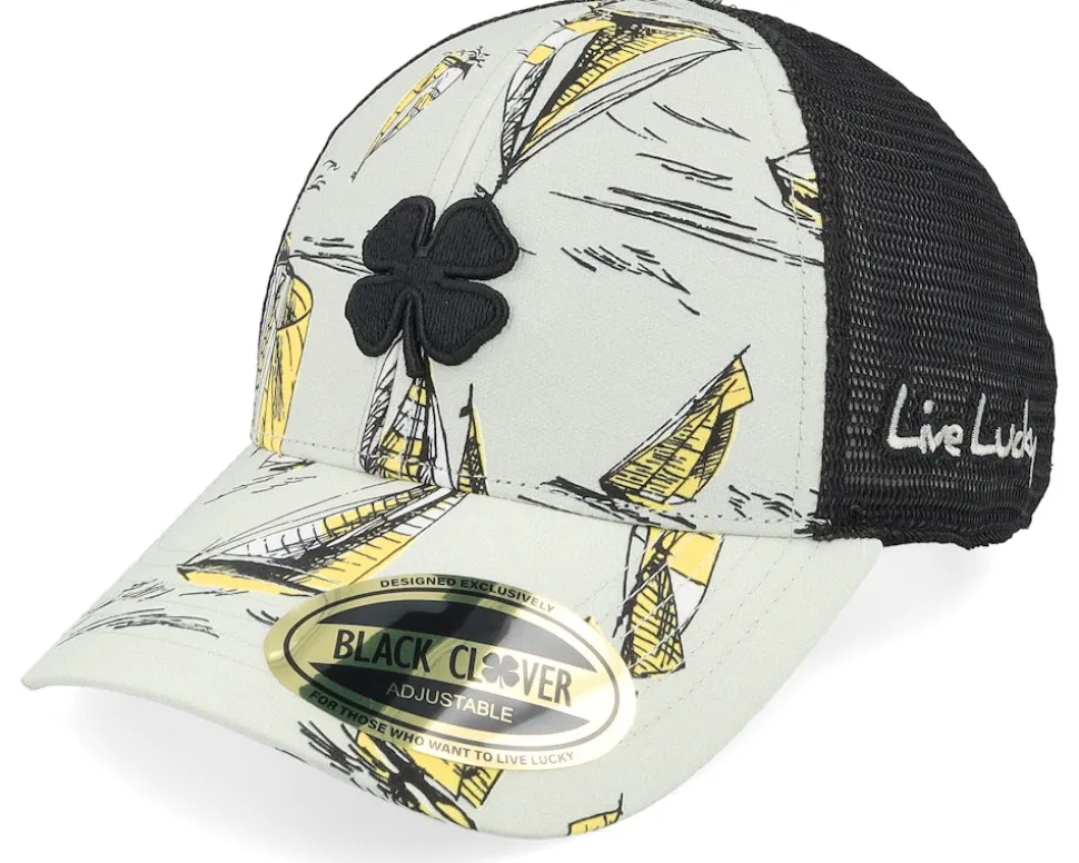 Island Luck Mint Green/Black Trucker - Black Clover