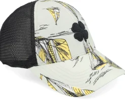 Island Luck Mint Green/Black Trucker - Black Clover