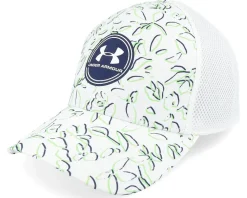 Iso-chill Driver Mesh White Flexfit - Under Armour