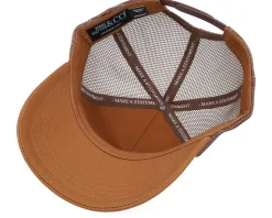 It's A Hard Knock Life Brown A-Frame Trucker - John Hatter & Co