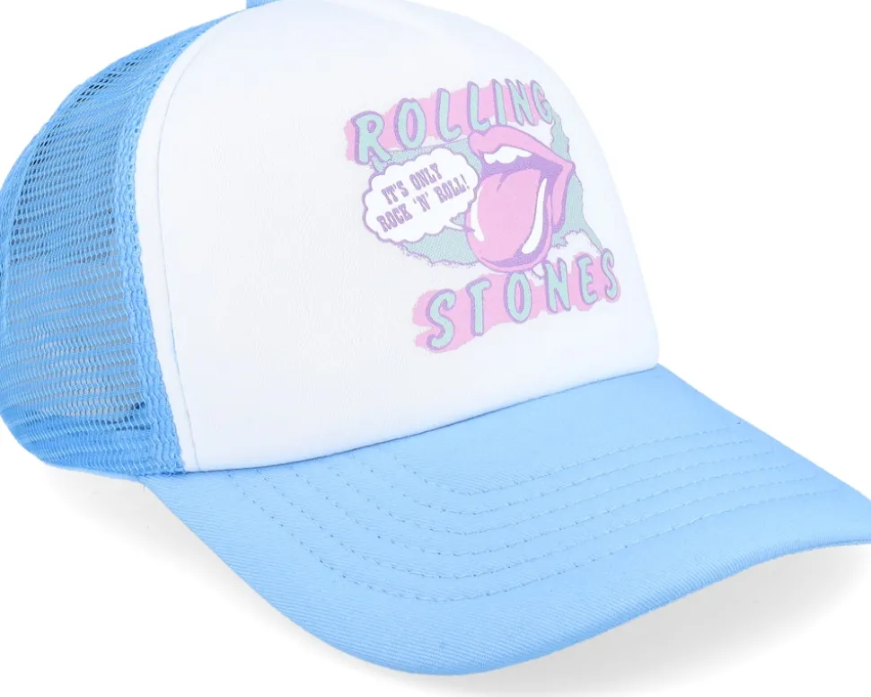 Its Only Rock & Roll Blue/White Foam Trucker - The Rolling Stones