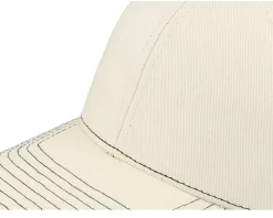 Ivory/Black/Black Contrast Stitch Trucker - Equip