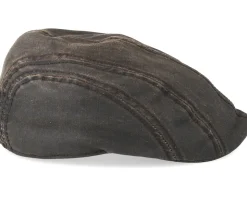 Ivy Cap Co/Pe Brown Flat Cap - Stetson