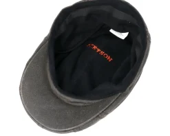 Ivy Cap Co/Pe Brown Flat Cap - Stetson