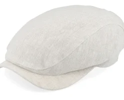 Ivy Contemporary Cap Light Beige Flat Cap - Wigéns
