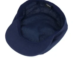 Ivy Contemporary Dark Navy Flat Cap - Wigéns