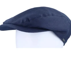 Ivy Contemporary Dark Navy Flat Cap - Wigéns