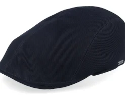 Ivy Modern Cap Black Flat Cap - Wigéns