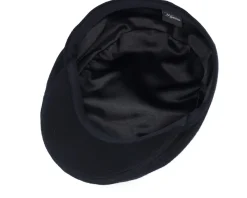 Ivy Modern Cap Black Flat Cap - Wigéns