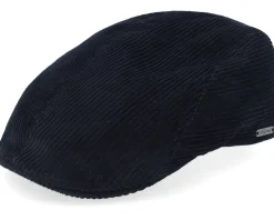 Ivy Modern Cap Black Flat Cap - Wigéns
