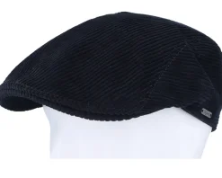 Ivy Modern Cap Black Flat Cap - Wigéns