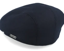 Ivy Modern Cap Black Flat Cap - Wigéns