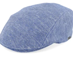 Ivy Modern Cap Blue Flat Cap - Wigéns