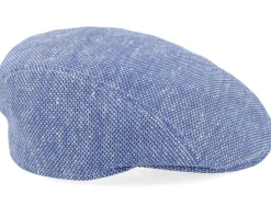 Ivy Modern Cap Blue Flat Cap - Wigéns