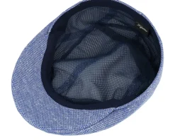 Ivy Modern Cap Blue Flat Cap - Wigéns