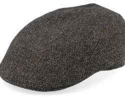 Ivy Modern Cap Dark Brown Flat Cap - Wigéns