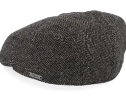 Ivy Modern Cap Dark Brown Flat Cap - Wigéns