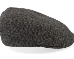 Ivy Modern Cap Dark Brown Flat Cap - Wigéns