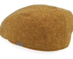 Ivy Modern Cap Mustard Flat Cap - Wigéns