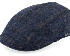 Ivy Modern Cap Navy Flat Cap - Wigéns