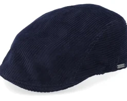 Ivy Modern Cap Navy Flat Cap - Wigéns