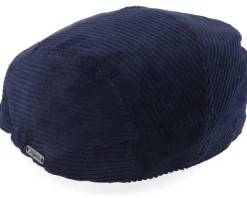 Ivy Modern Cap Navy Flat Cap - Wigéns