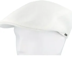 Ivy Modern Cap White Flat Cap - Wigéns