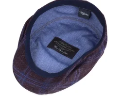 Ivy One Piece Cap Burgundy Flat Cap - Wigéns