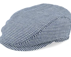 Ivy Slim Cap 409 Navy Flat Cap - Wigéns