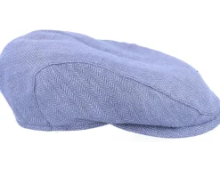 Ivy Slim Cap Blue Flat Cap - Wigéns