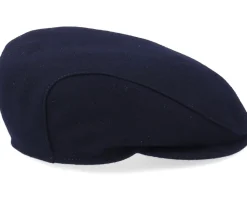 Ivy Slim Cap Dark Blue Flat Cap - Wigéns