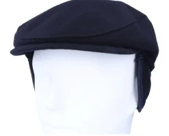 Ivy Slim Cap Dark Blue Flat Cap - Wigéns