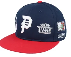 Jackson Blue/Red Snapback - Primitive Apparel