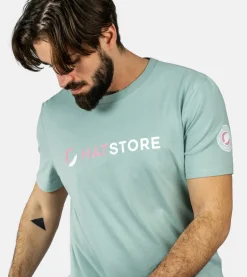 Jade Green Pink/White T-shirt - Hatstore