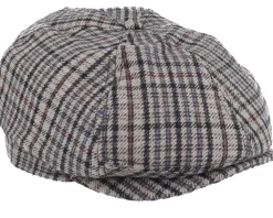 Jamaica Cap Beige/Blue Flat Cap - Barts