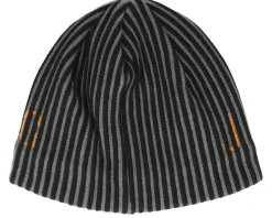 Jesper Rib Black Beanie - J.Lindeberg