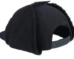 Jämtland Canvas Flatbrim Black Earflap - Wild Spirit