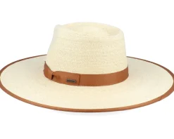 Jo Straw Rancher Natural Straw Hat - Brixton
