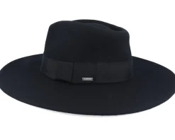 Joanna Felt Black Fedora - Brixton