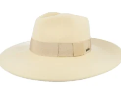 Joanna Felt Light Khaki Fedora - Brixton