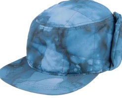 Jokkmokk Abstract Ink Blue Earflap - Dedicated